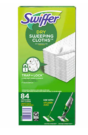 Swiffer Sweeper Dry Sweeping Cloth - 84ct/1pk