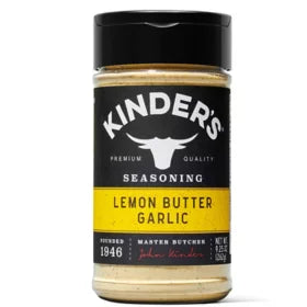 Kinder's Lemon Butter and Garlic Seasoning - 9.25oz/1pk