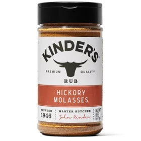 Kinder's Hickory Molasses Rub and Seasoning - 8oz/1pk