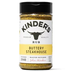 Kinder's Buttery Steakhouse Rub and Seasoning - 9.5oz/1pl