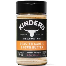 Kinder's Roasted Garlic Brown Butter Seasoning - 9oz/1pk
