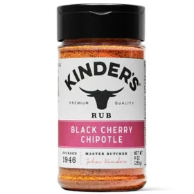 Kinder's Black Cherry Chipotle Rub and Seasoning - 9oz/1pk