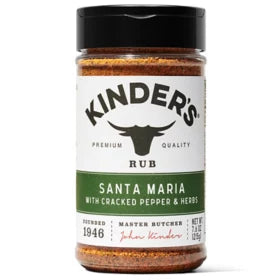 Kinder's Santa Maria with Cracked Pepper and Herbs Rub - 7.6oz/1pk