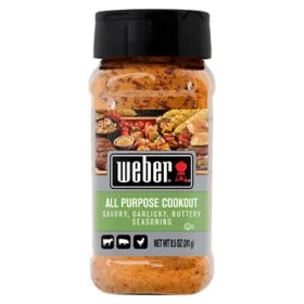 Weber All Purpose Cookout Seasoning - 8.5oz/1pk