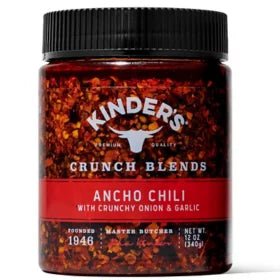 Kinder's Crunch Blends Ancho Chili Topper - 11oz/1pk