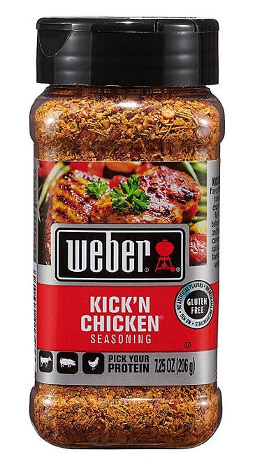 Weber Kick 'n Chicken Seasoning -7.25oz/1pk