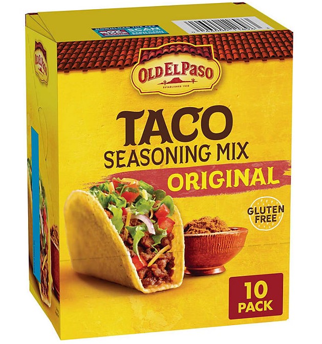 Old El Paso Original Taco Seasoning - 1oz/10pk