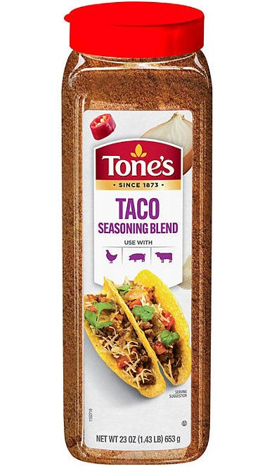 Tone's Taco Seasoning-23oz/1pk