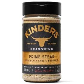 Kinder's Prime Steak with Black Garlic and Truffle Seasoning-7.9oz/1pk