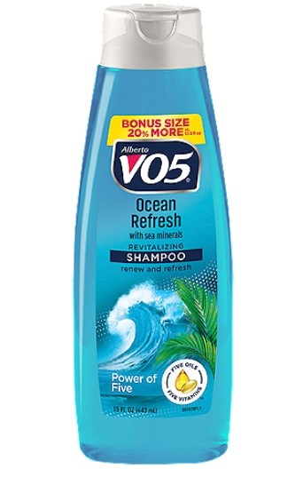 VO5 OCEAN REFRESH REVITALIZING SHAMPOO-15oz/6pk