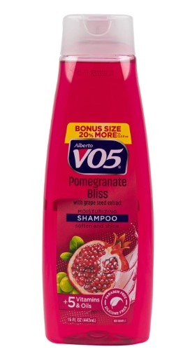 VO5 POMEGRANATE BLISS MOISTURIZING SHAMPOO-15oz/6pk