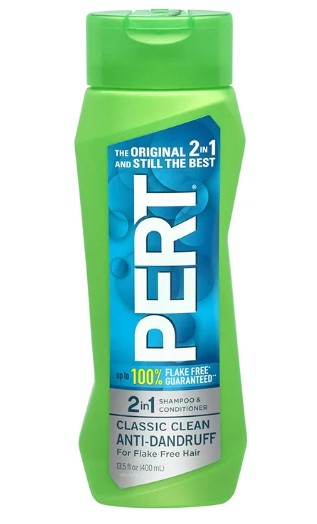 PERT ADVANCED+ ANTI DANDRUFF 2-IN-1 SHAMPOO/CONDITIONER-13.5oz/6pk