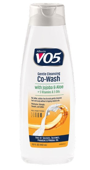 VO5 JOJOBA ALOE CLEANSING CO-WASH-15oz/6pk
