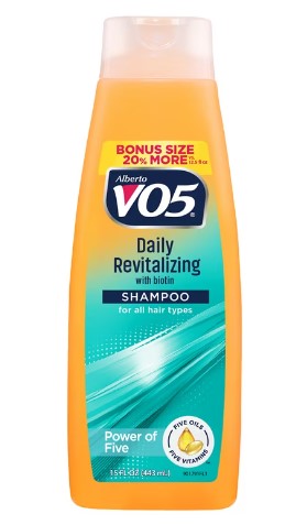 VO5 DAILY REVITALIZING SHAMPOO-15oz/6pk