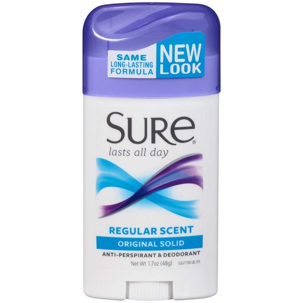 Sure Regular Original Scent Antiperspirant & Deodorant - 1.7oz/12pk