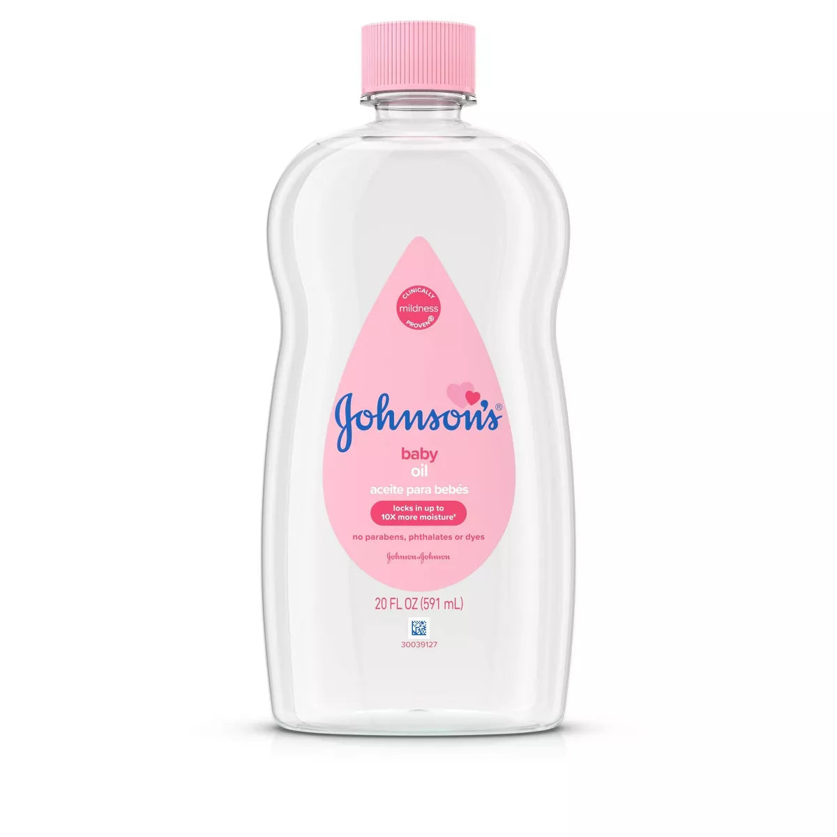 Johnson's Baby Oil - 20oz/6pk