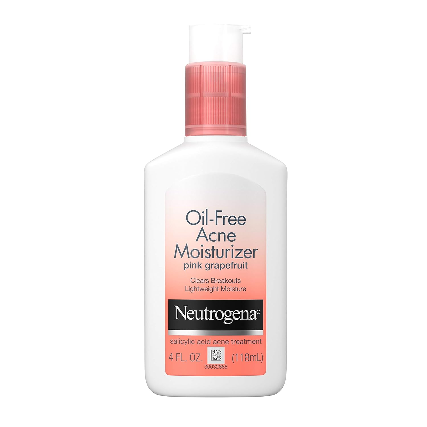 Neutrogena Oil Free Acne Moisturizer Pink Grapefruit - 4oz/24pk