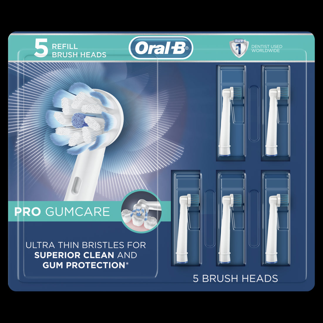 Oral-B Gum Care Electric Toothbrush Replacement Brush Heads - 5ct/22pk