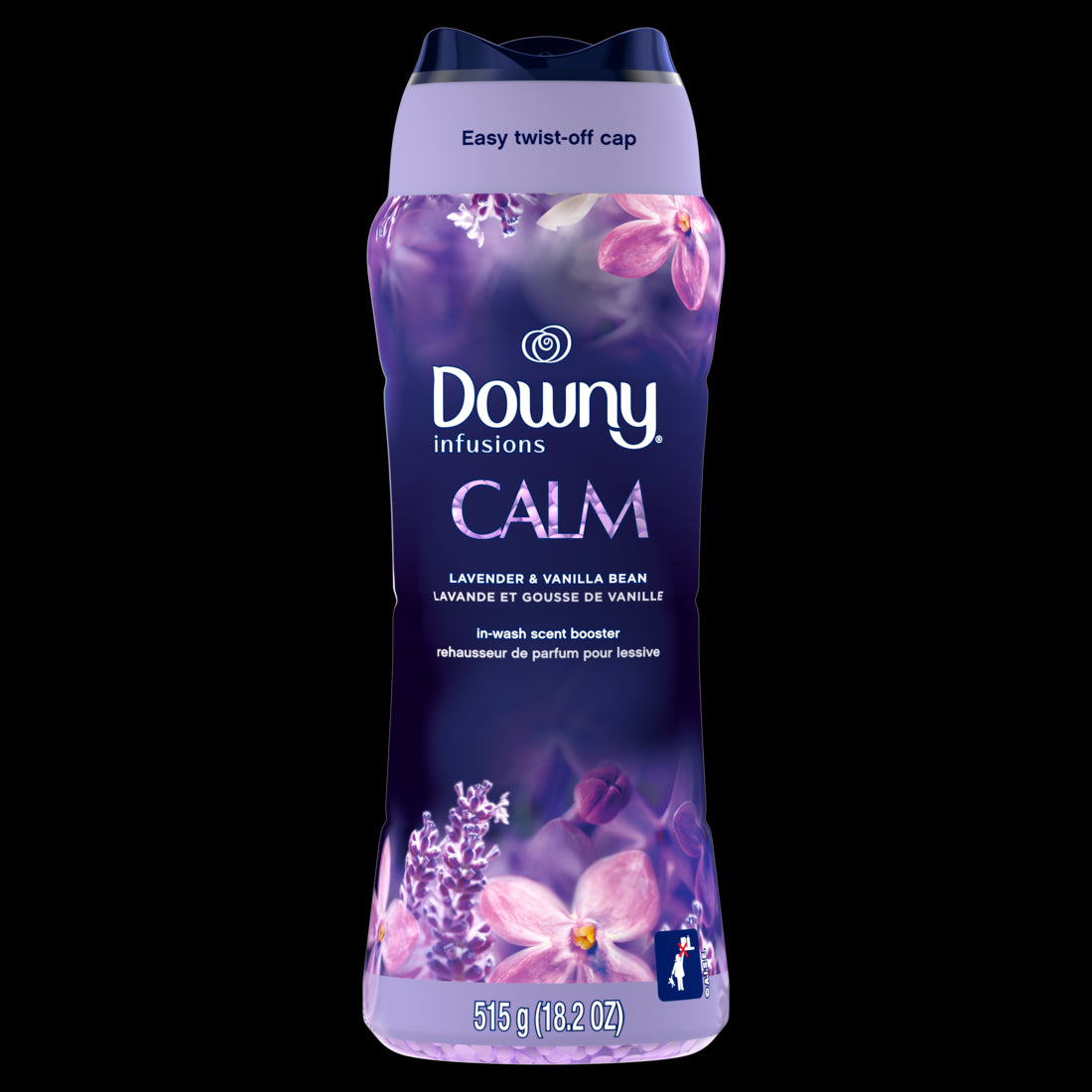 Downy Infusions In-Wash Laundry Scent Booster Beads CALM Soothing Lavender and Vanilla Bean - 18.2oz/4pk