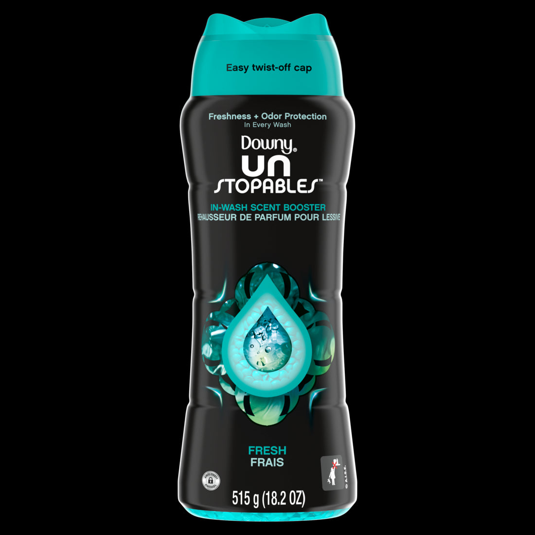 Downy Unstopables In-Wash Laundry Scent Booster Beads, Fresh-18.2 oz/4pk