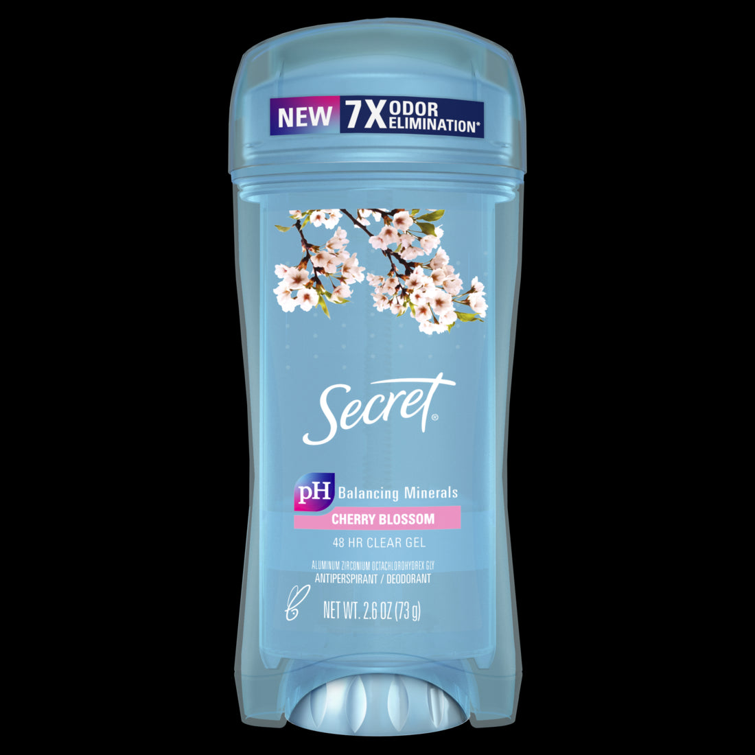 Secret Fresh Clear Gel Deodorant for Women Cherry Blossom - 2.6oz/12pk