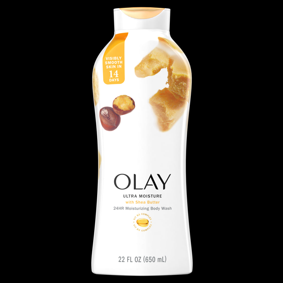 Olay Ultra Moisture Body Wash with Shea Butter - 22oz/4pk