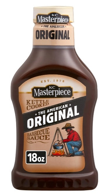 KC Masterpiece BBQ Sauce Original-18oz/6pk