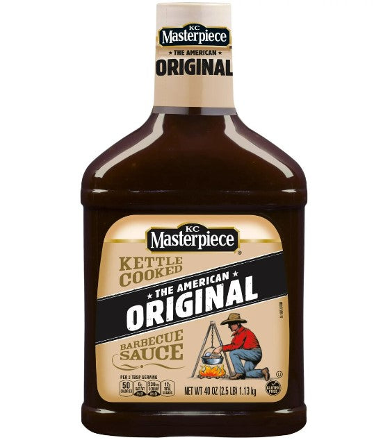 KC Masterpiece BBQ Sauce Original-40oz/6pk