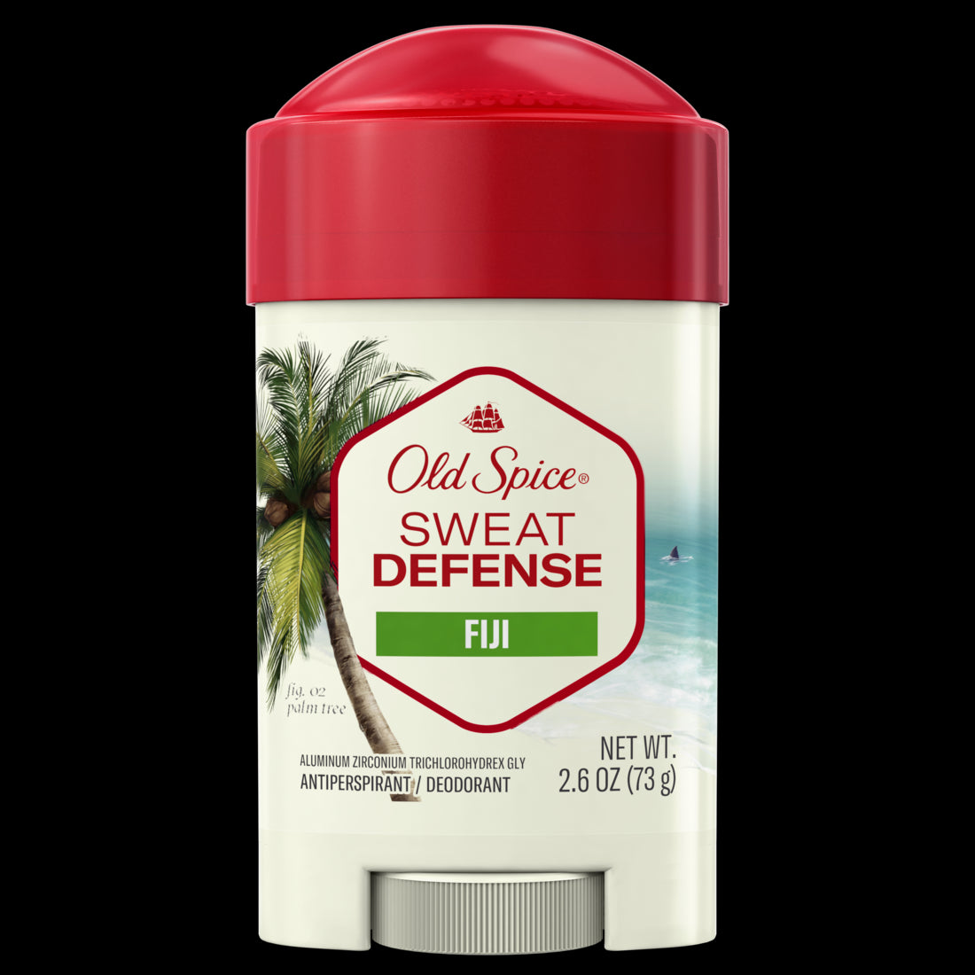 Old Spice Men's Antiperspirant & Deodorant Sweat Defense Fiji - 2.6oz/12pk