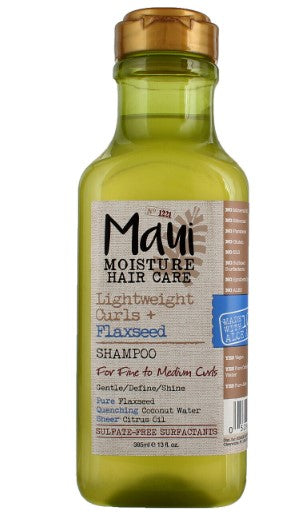 Maui Moisture Flaxseed Shampoo -13oz/4pk