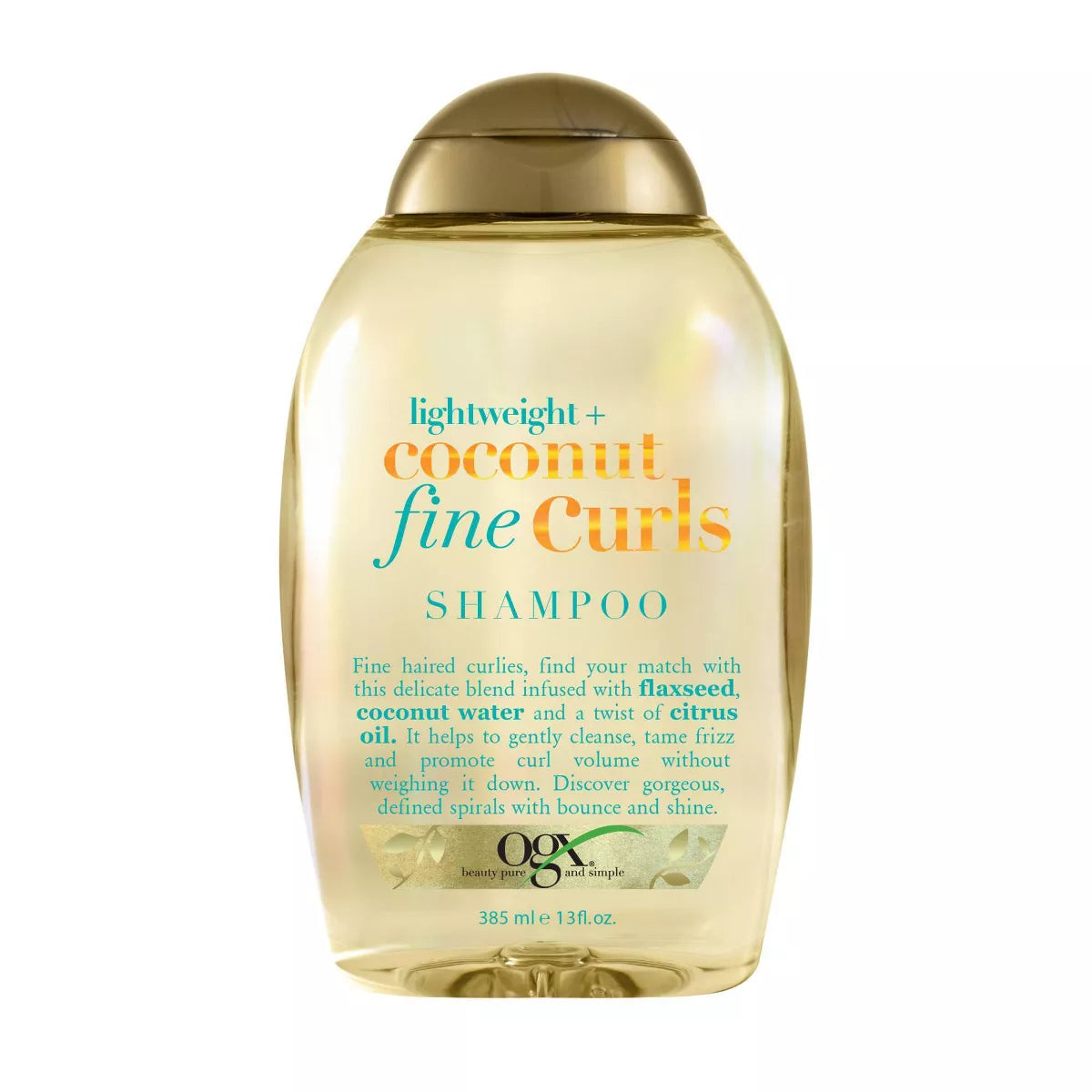 OGX Coconut Fine Curls Shampoo - 13oz/4pk