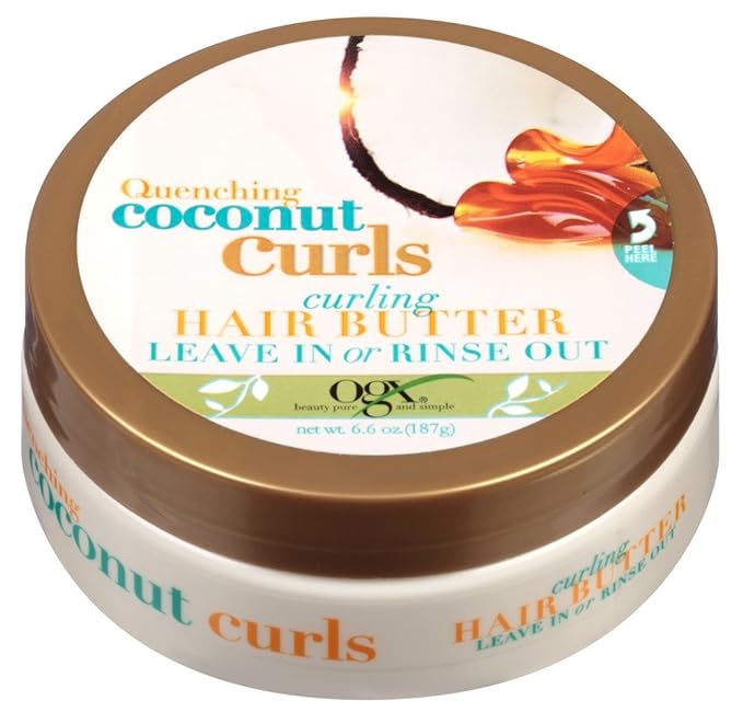 OGX Coconut Curls Quenching Hair Butter Curling - 6.6oz/6pk