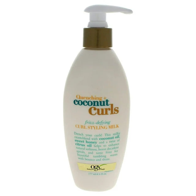 OGX Coconut Curls Quenching Curl Styling Milk - 6oz/6pk