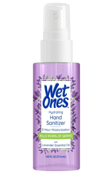 Wet Ones Lavender Blossom Hand Sanitizer Mist - 1.95oz/12pk