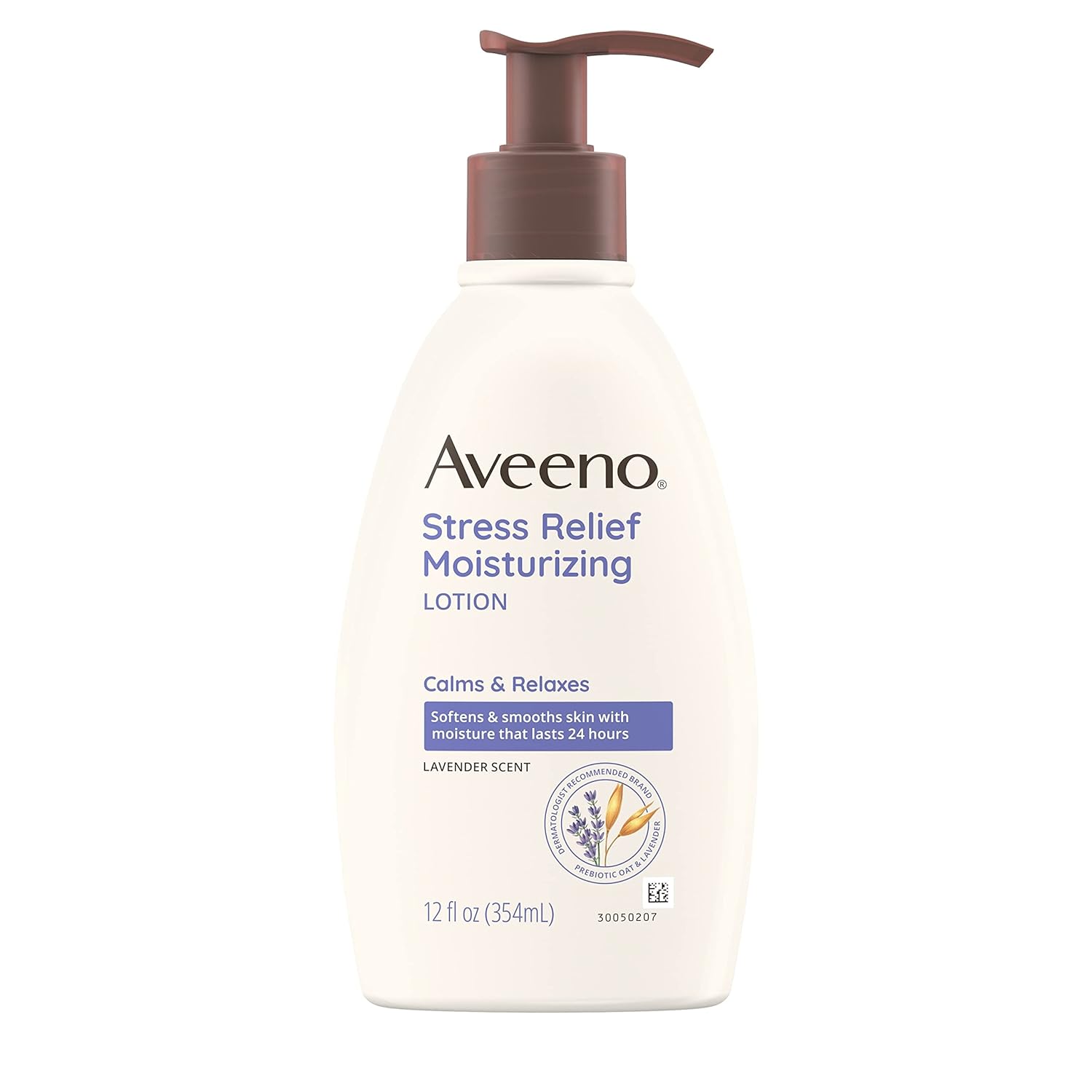Aveeno Stree Relief Moisturizing Hand Cream Lavender Scented - 12oz/12pk