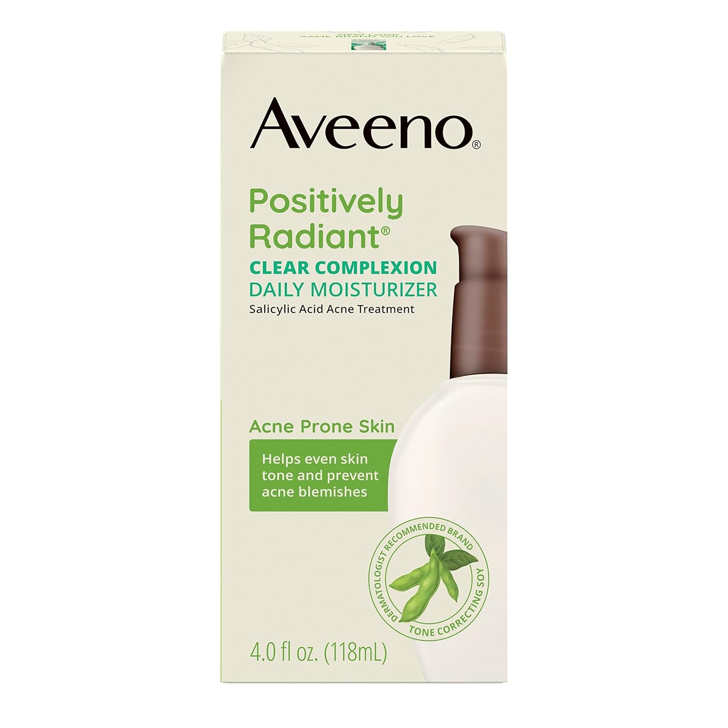 Aveeno Postively Radiant Clear Complexion Daily Moisturizer - 4oz/12pk