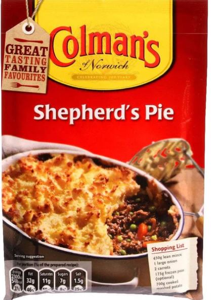 Colmans Shepherds Pie Mix - 1.7oz/16pk