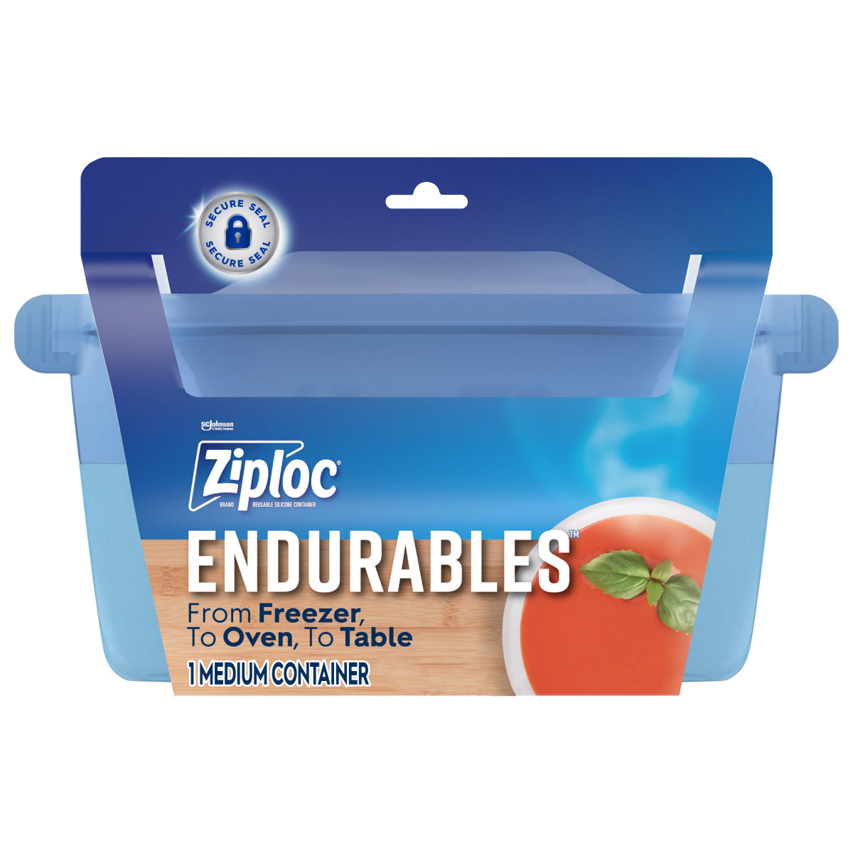 Ziploc Endurables Medium Container 4 Cups - 32oz/3pk