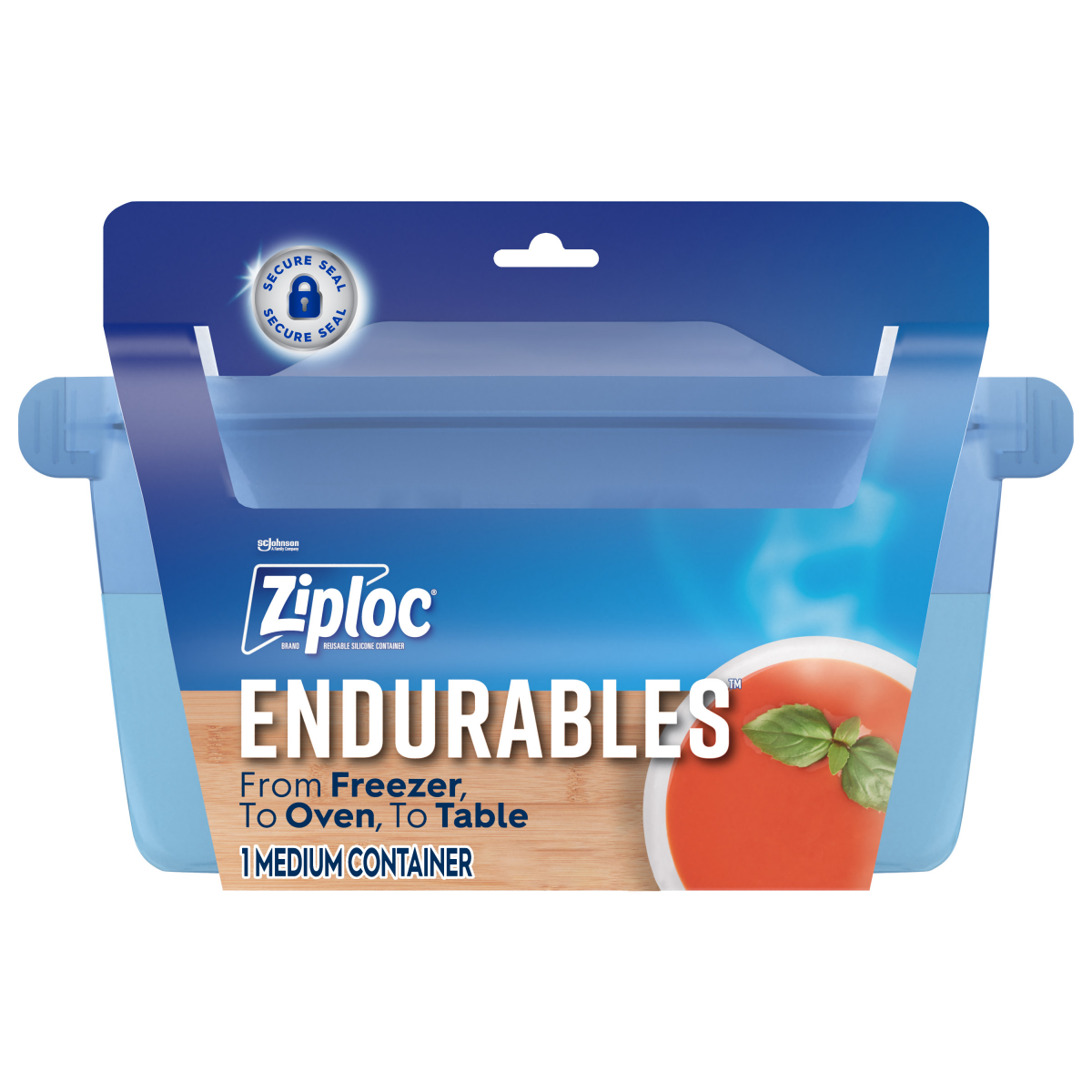Ziploc Endurables Medium Container 4 Cups (32oz) - 1ct/3pk