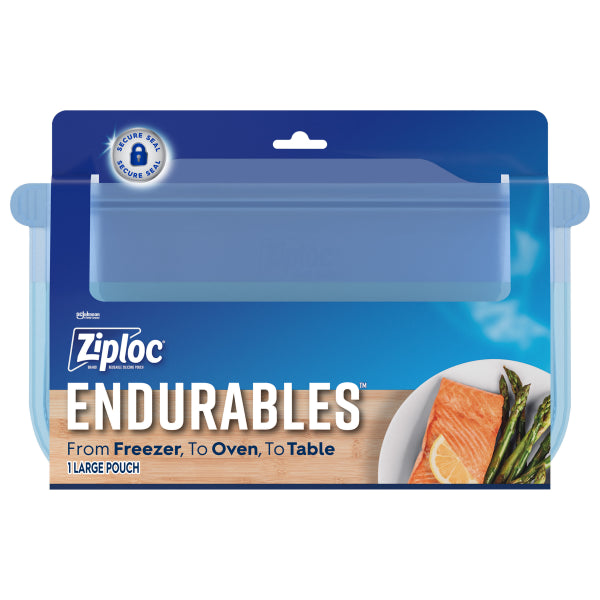 Ziploc Endurables Large Pouch Half Gallon - 64oz/7pk