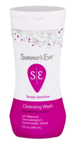 Summer's Eve Cleansing Wash Sensitive Skin - 9oz/12pk