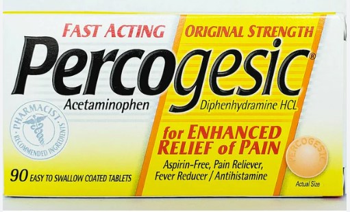 Percogesic Original Strength Pain Relief- 90ct/24pk