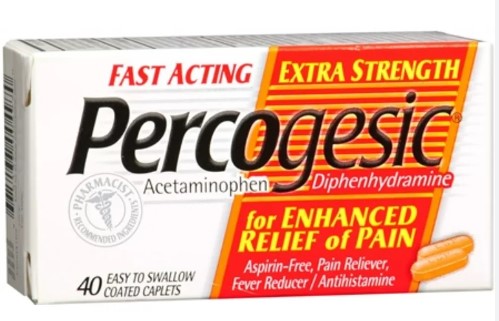 Percogesic Extra strong Pain Relief- 40ct/36pk