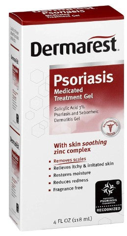 Dermarest Psoriasis Treatment Gel - 4oz/24pk