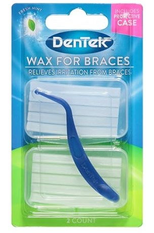 Dentek Wax for Braces- 2ct/72pk