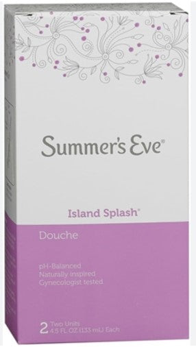 Summer's Eve Cleansing Douche Island Splash - 9oz/24pk