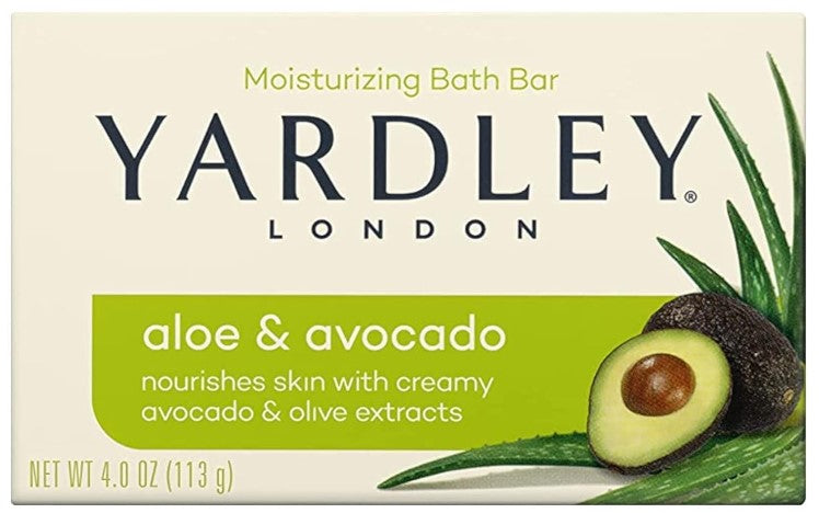 Yardley Aloe & Avocado Bar Soap - 4oz/24pcs