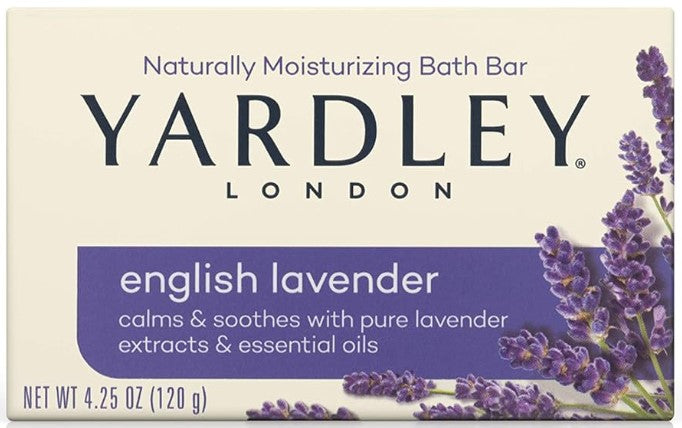 Yardley English Lavender Essential Oils Bar Soap - 4oz/24pcs