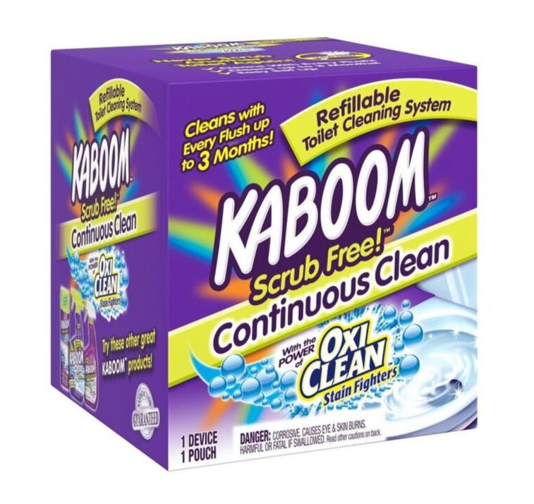 Kaboom Scrub Free System with OxiClean - 1ct/6pk
