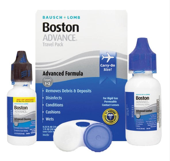 Boston ADVANCE Travel Pack and Lens Case (10 mL / 30 mL) - 24pk